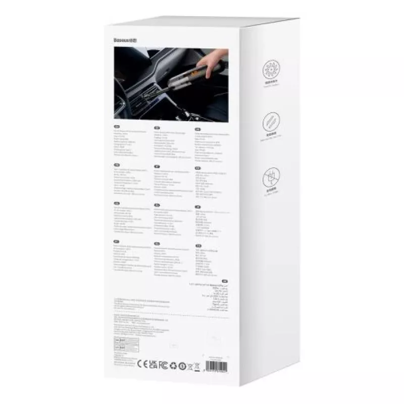 Baseus autoimuri A2 Pro, imuteho 6000Pa, 80W, musta