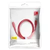 Baseus Colorful Cable USB-A - Lightning 2.4A 1.2m punainen