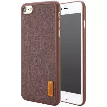 Baseus Grain -kotelo Apple iPhone 7/8/SE (2020)/SE (2022) - ruskea