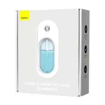 Baseus Home for Pet Flora J1 lemmikkien hajunpoistaja, 30 päivän akunkesto, 1500 mAh, valkoinen (ACFJ000002)