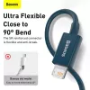 Baseus Lightning Superior Series kaapeli, pikalataus, data 2,4A, 1m sininen (CALYS-A03)