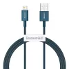 Baseus Lightning Superior Series kaapeli, pikalataus, data 2,4A, 1m sininen (CALYS-A03)