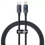 Baseus Lightning - USB-C PD QC kaapeli 20W 480Mbps 1,2 m musta