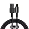 Baseus Lightning Tungsten Series -kaapeli 2.4A, 1m musta (CALWJ-01)
