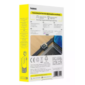 Baseus MagPro langaton induktiolaturi Apple Watchille, 2,5W, musta