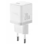 Baseus Palm Series USB-C PD matkalaturi 20W valkoinen