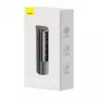 Baseus SafeJourney Pro auton alkometri, harmaa, USB-C, 470 mAh