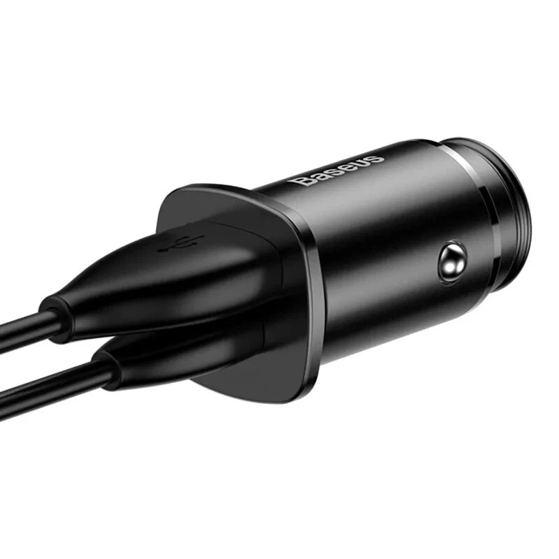 Baseus Square autolaturi PPS QC4.0 / PD3.0 5A 30W (musta)