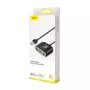 Baseus Square Round USB-sovitin USB 3.0 / 3x USB 2.0 / 1 m