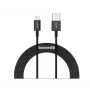 Baseus Superior pikalataus datakaapeli USB-A - Lightning 2.4A 2m musta