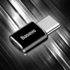 Baseus USB 2.0 Type-C - Micro USB OTG -adapteri (musta)