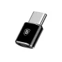 Baseus USB 2.0 Type-C - Micro USB OTG -adapteri (musta)