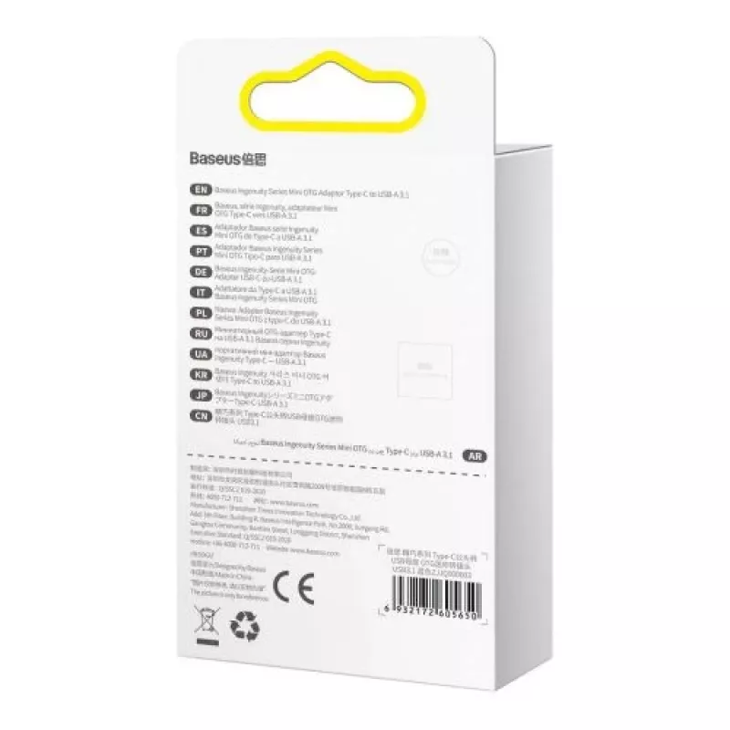 Baseus USB-C 3.1 OTG -adapteri