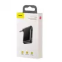 Baseus WXQY-01 Bluetooth 5.0 auto-AUX-vastaanotin Micro-USB-lataustoiminnolla – 10 m kantama, 145 mAh, musta