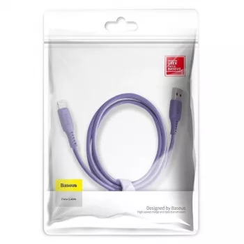 Baseus Yiven -kaapeli USB-A-Lightning 2,4A 1,8m sininen liila