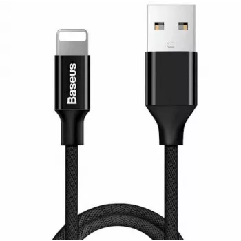 Baseus Yiven USB-A - Lightning kaapeli 1,2m 2A musta