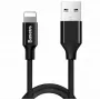Baseus Yiven USB-A - Lightning kaapeli 1,2m 2A musta