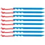 Basic Nature Y-Stake alumiininen telttakiila 18 cm hopea