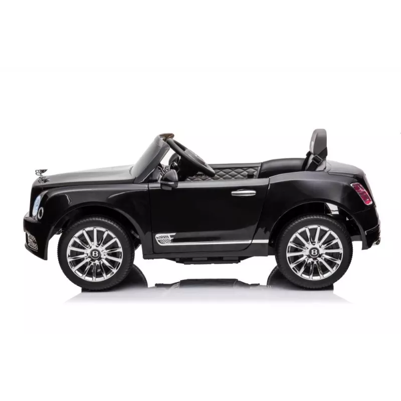 Paristokäyttöinen auto Bentley Mulsanne musta 10546 Lean Toys