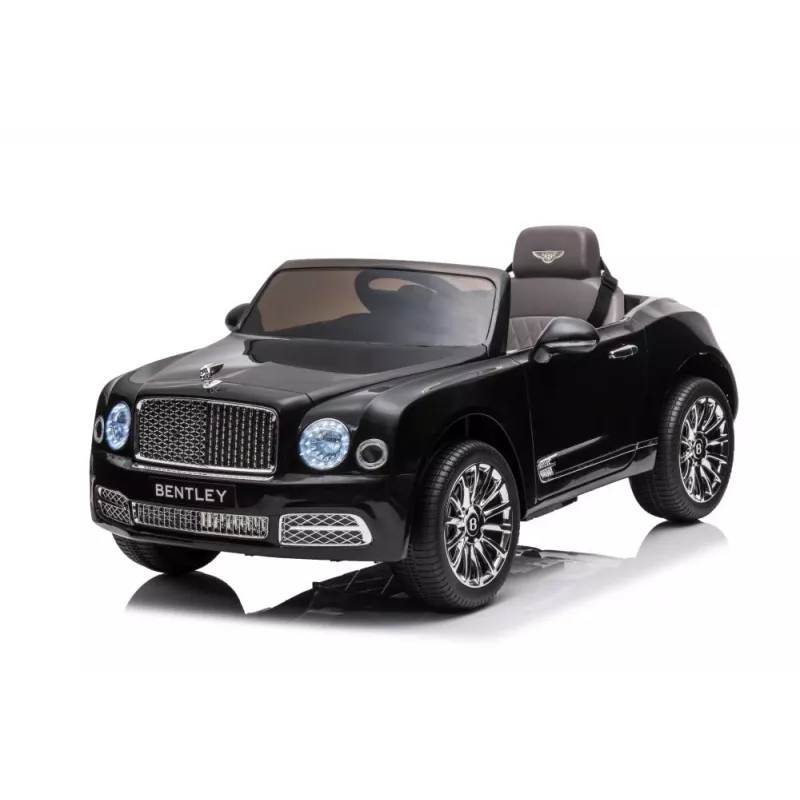 Paristokäyttöinen auto Bentley Mulsanne musta 10546 Lean Toys