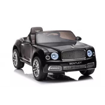 Paristokäyttöinen auto Bentley Mulsanne musta 10546 Lean Toys