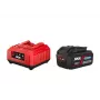 BATTERY TECH 4.0Ah akku + 2.4A laturisarja