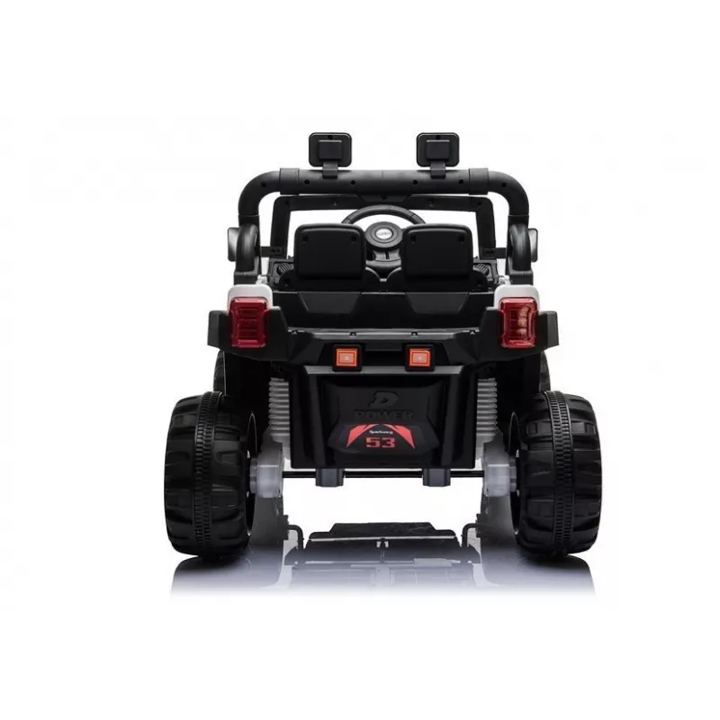 BBH-016 sähkökäyttöinen lasten auto, 12V, valkoinen