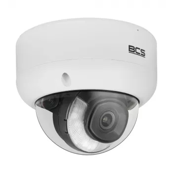 BCS 4MP IP-domekamera tekoälyllä, 2,8 mm kiinteä polttoväli, IP67, IK10, PoE BCS-L-DIP14FCR3L3-Ai