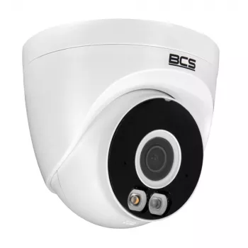 BCS 5MP IP-domekamera BCS-L-EIP15FSR3L3-W-Ai Wi-Fi, PoE, tekoäly, 2,8mm, IP67, IK10