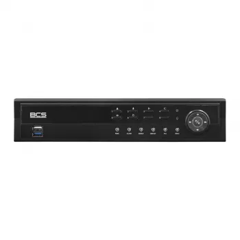 BCS 8-kanavainen 4K PoE-verkkotallennin NVR 6TB HDD:llä, BCS-U-NVR0802-A-4K-8P(6TB)