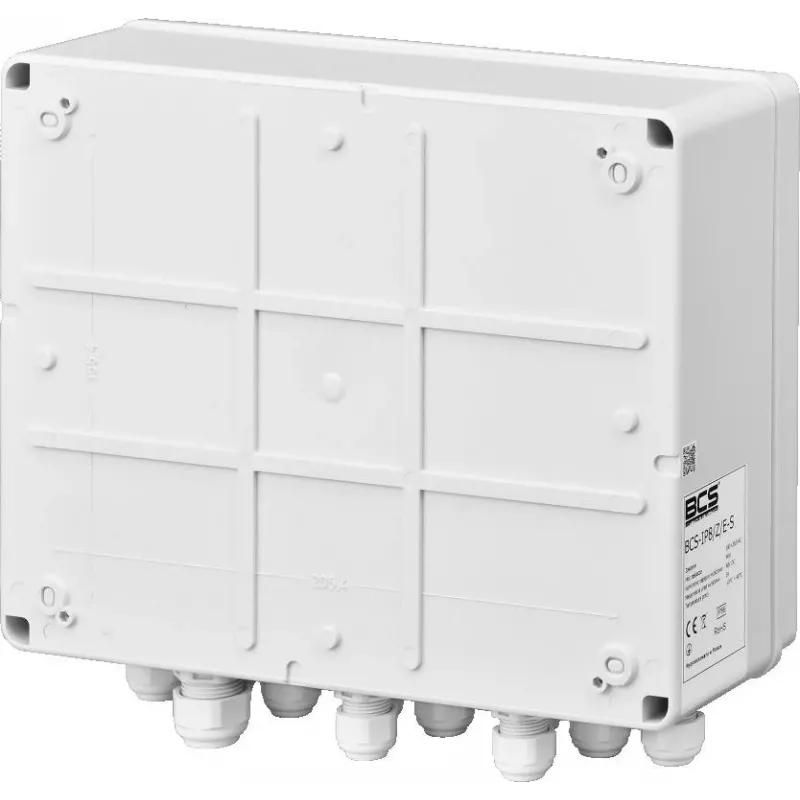 BCS 8MP IP-luotikamera moottoroidulla varifokaaliobjektiivilla, 50m IR, IP67, IK10, PoE