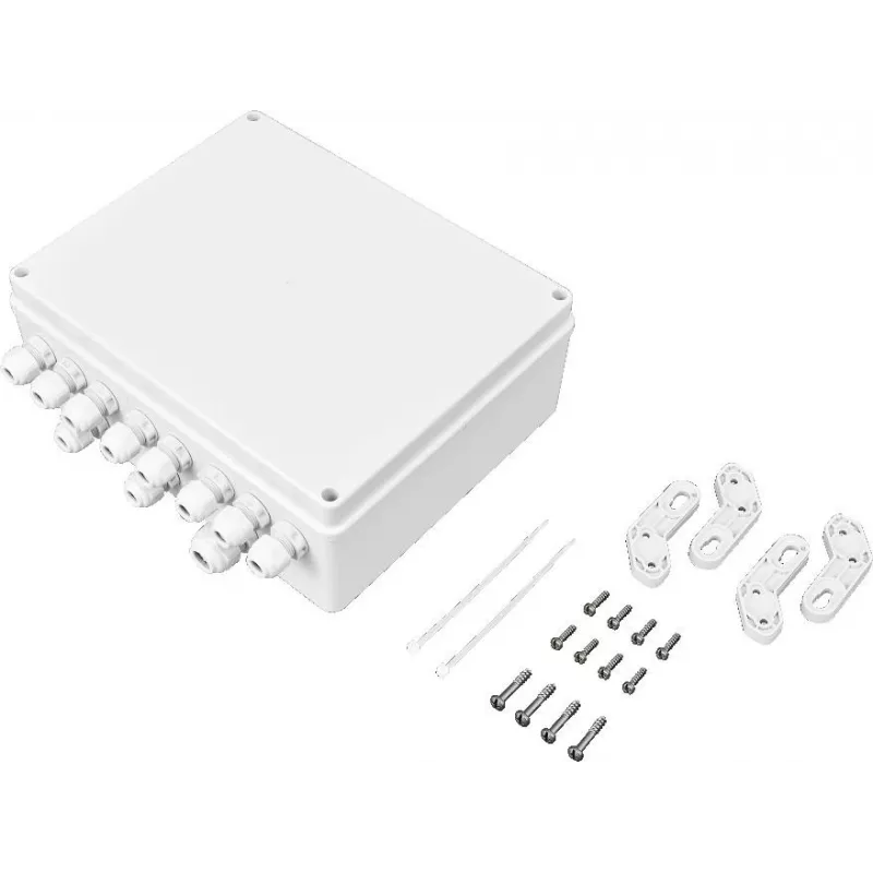 BCS 8MP IP-luotikamera moottoroidulla varifokaaliobjektiivilla, 50m IR, IP67, IK10, PoE