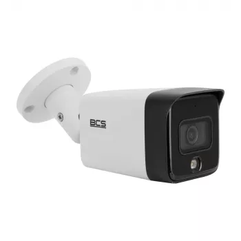 BCS 8MP ulko-Bullet-IP-kamera tekoälyanalytiikalla, 3,6 mm objektiivi, 30 m IR, IP67, PoE