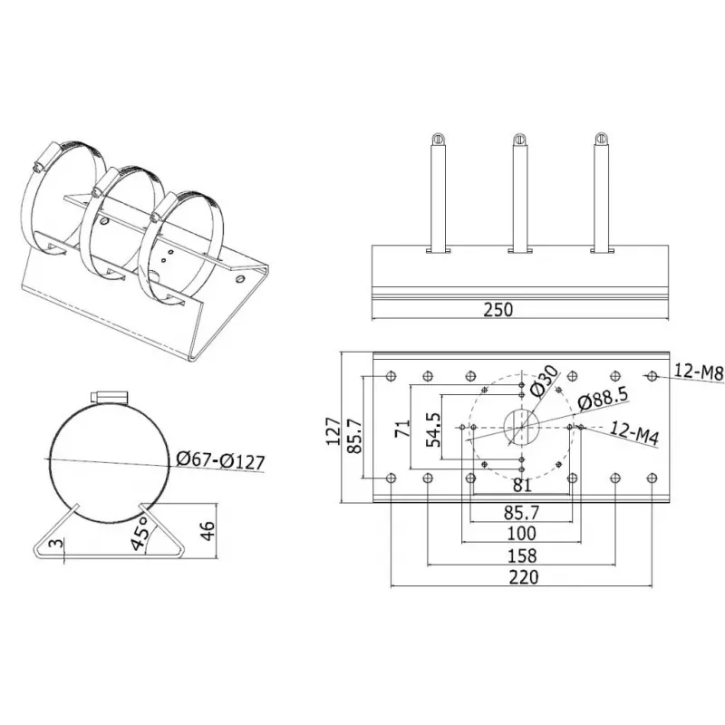BCS BCS-V-AS ulko-oven videopuhelinjärjestelmä, 2-johtiminen, 720p HD, hopea