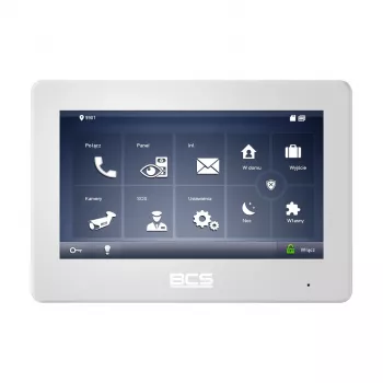BCS-MON7600W-2 7 tuuman kosketusnäyttömonitori Wi-Fi ja PoE
