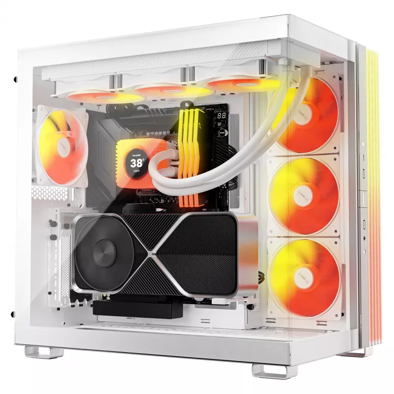 be quiet! Light Loop IO LCD 360 mm valkoinen All-in-One -nestemäinen CPU-jäähdytin Intel/AMD