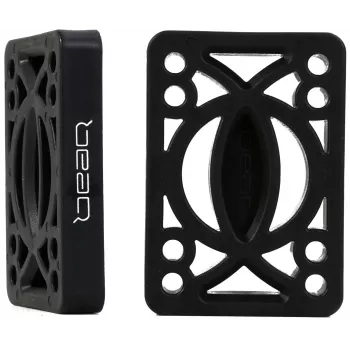 Bear Flat 1/2 Risers 2 kpl - musta
