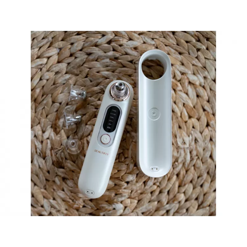 Beautifly Derma Glow PRO mikrohionta ja mustapäiden poistolaite