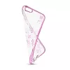 Beeyo Sony Xperia E5 Flower Dots TPU-kuori vaaleanpunainen