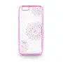 Beeyo Sony Xperia E5 Flower Dots TPU-kuori vaaleanpunainen
