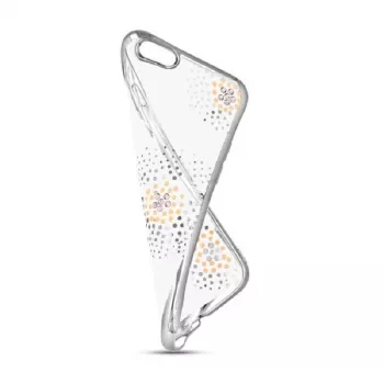 Beeyo Sony Xperia E5 Flower Dots TPU-kotelo hopea