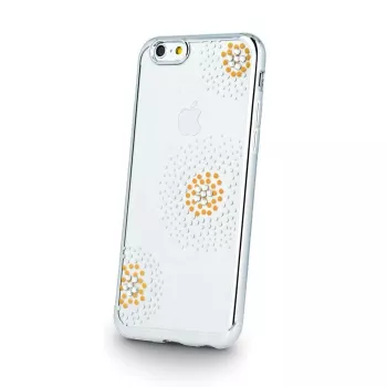 Beeyo Sony Xperia E5 Flower Dots TPU-kotelo hopea