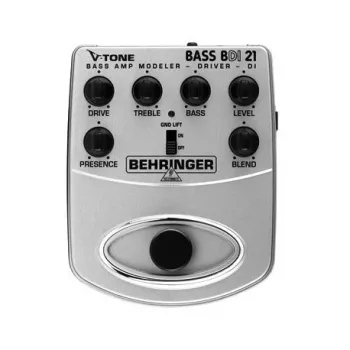 Behringer BDI21 bassovahvistinmallintaja ja DI-boxi