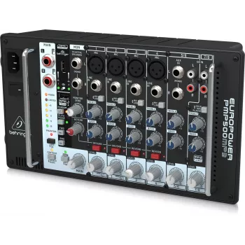 Behringer PMP500MP3 8-kanavainen audiomikseri, musta