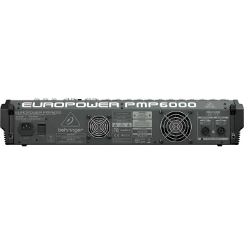 Behringer PMP6000 20-kanavainen audiomikseri, musta