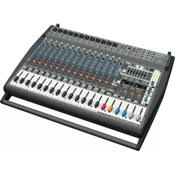 Behringer PMP6000 20-kanavainen audiomikseri, musta