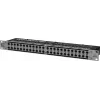 Behringer PX3000 48-piste 1/4 inch TRS patch-paneeli, 1U rack-asennus, 3-tilainen kytkentä
