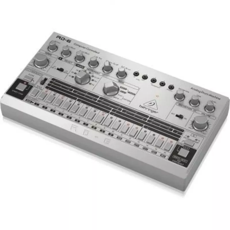 Behringer RD-6-SR analoginen rumpukone - hopea
