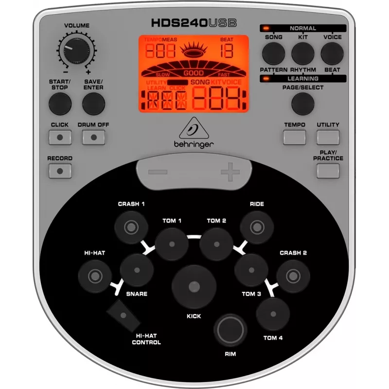 Behringer XD80USB elektroninen rumpusetti, musta