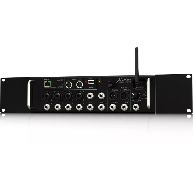 Behringer XR12 audiomikseri 12 kanavaa musta